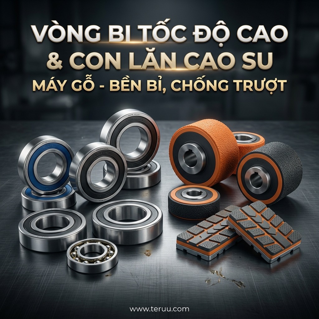 P53 Bàn trượt xích & con lăn cấp phôi máy dán cạnh