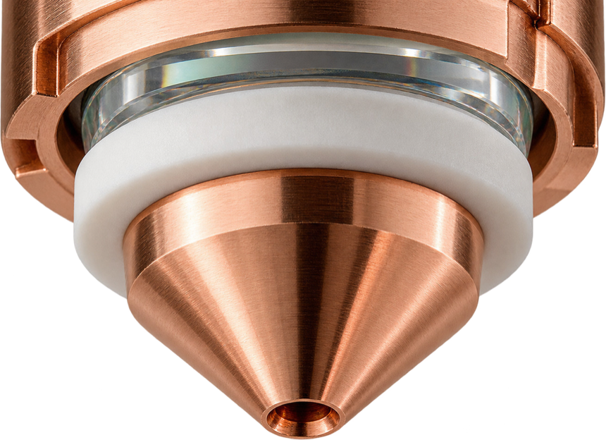 P56 Vật tư hao mòn máy cắt laser (nozzle, gốm, kính bảo vệ)